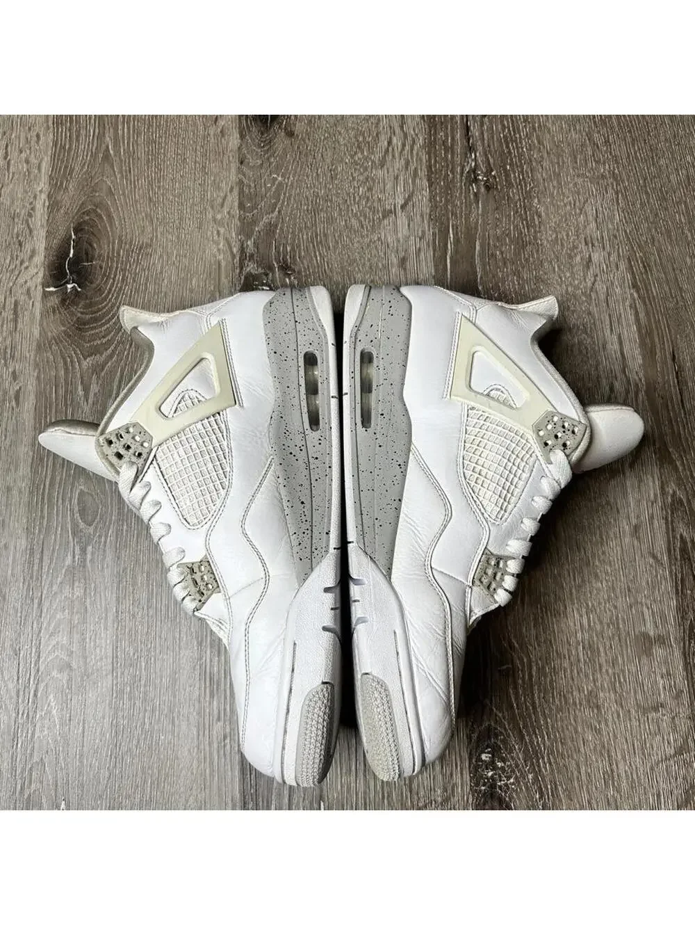 Size 12 - Air Jordan 4 White Oreo